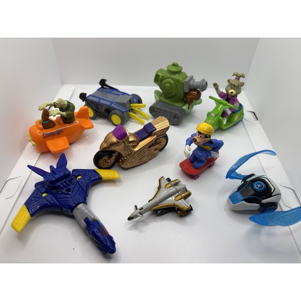 Toy Lot Vehicles Mixed Lot McDonald’s Burger King Scooby Doo